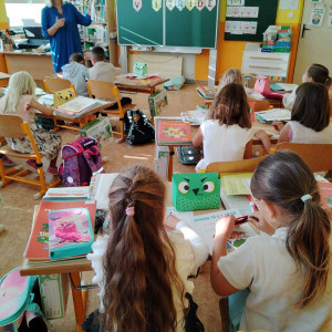 Vítání prvňáčků ve škole