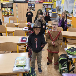 Halloweenské učení 1. třída